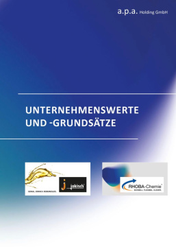 Unsere Unternehmenswerte - und grundsätze